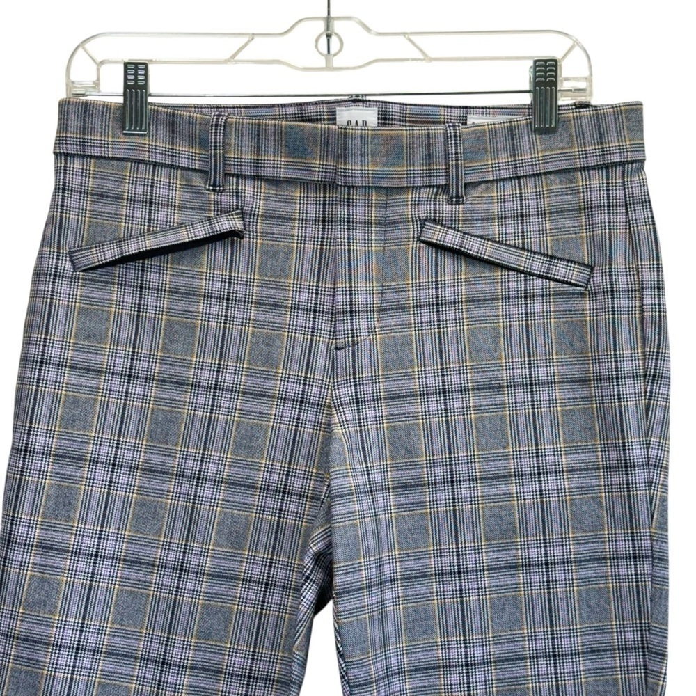 GAP Signature Skinny Ankle Pants in Plaid. Size 6 - Picture 3 of 9